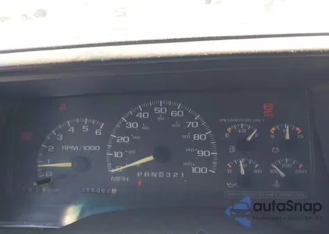 1997 Chevrolet C1500 Fleetside from USA, damaged, VIN 2GCEC19R6V1164725